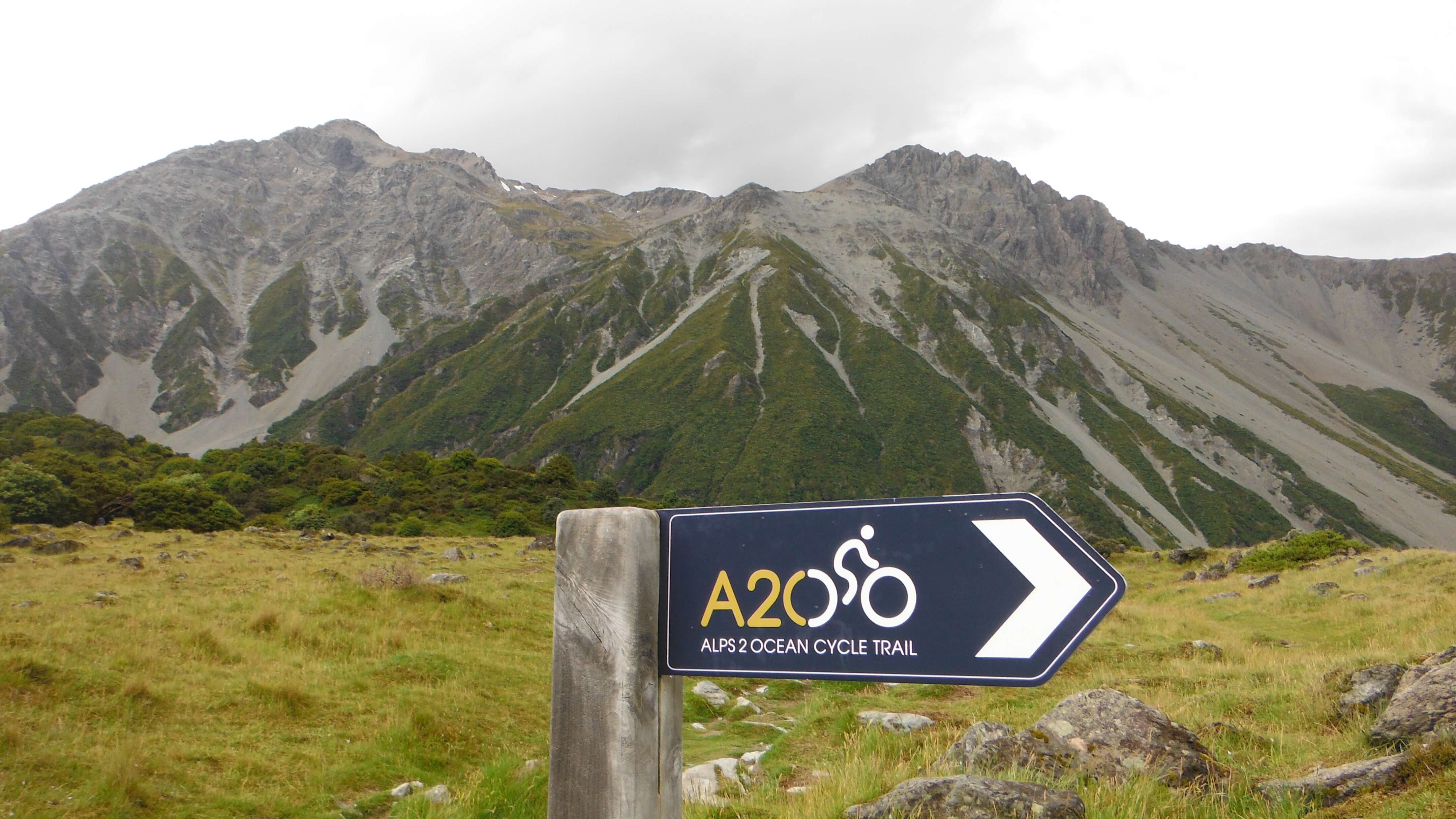 ニュージーランドの自転車トレイル ALPS 2 OCEAN