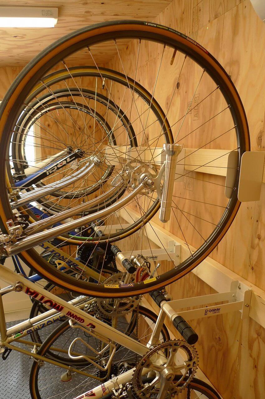 CSW01自転車小屋ホイールトンネル